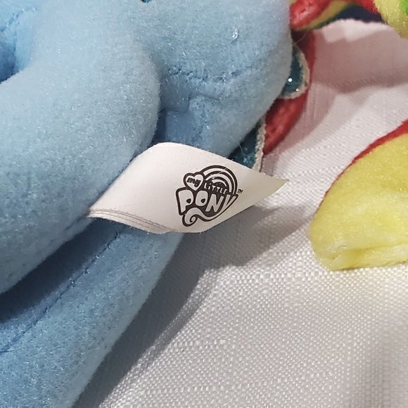 Toy Factory My Little Pony‎ RAINBOW DASH Blue Pegasus 10” Plush 2015 - Picture 7 of 7